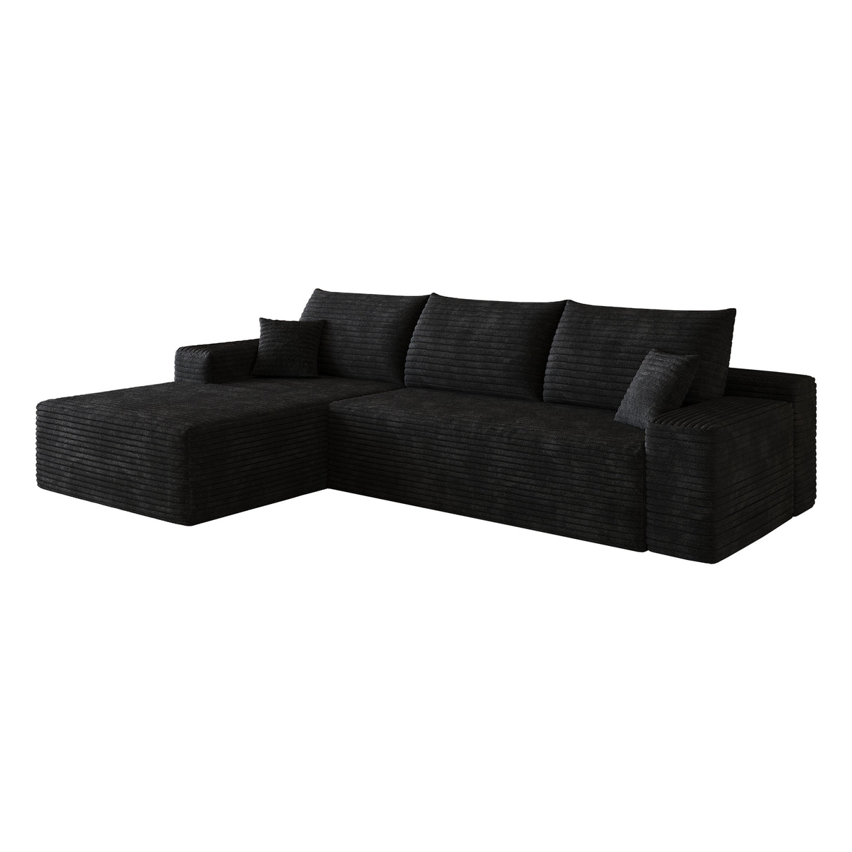 107" Cloud Sectional Couch with L-Shape Chaise