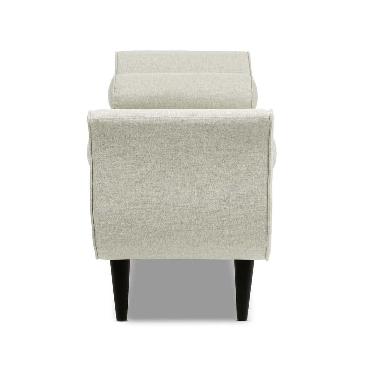 Alma Tufted Flared Arm Entryway Bench