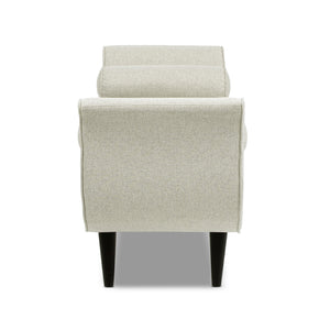 Alma Tufted Flared Arm Entryway Bench