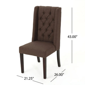 Sophisticated Tufted Dining Chair With High Back Design - Best Buy Furniture