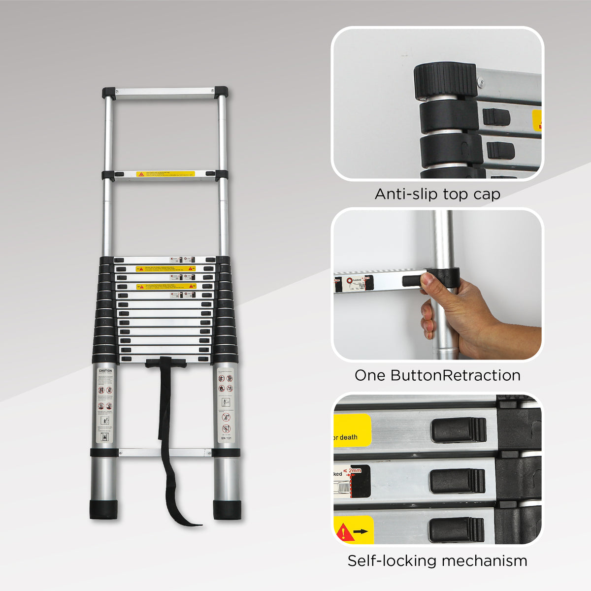 Telescoping Ladder 14.5FT
