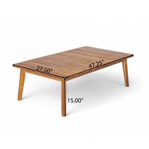 Patio Deep Seating Loveseat with Coffee Table