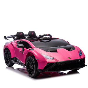 Lamborghini Huracan Sto 24V Kids Electric Ride-On Drift Car