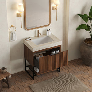 YOLAN 30" Bathroom Vanity & Sink