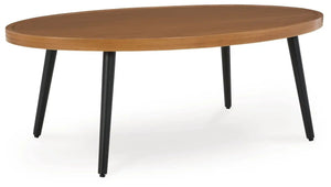 Horizon Hall - Cocktail Table - Two-tone Brown - Best Buy Furniture