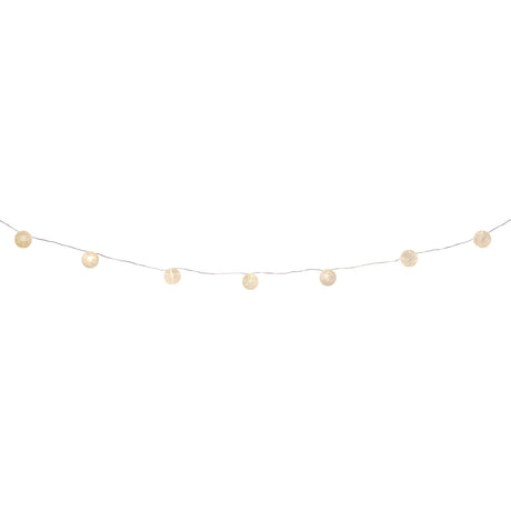 LED-Crackle-Glass-Ball-Light-String-11'L-Christmas-Ornaments