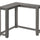 Corner Accent Console Table For Entryway, Unique Design Contemporary & Modern - Best Buy Furniture