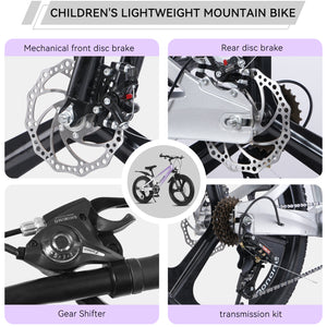 FKZNPJ 20 Inch Kids Mountain Bike