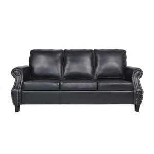 Contemporary 3 Seater Sofa With Nailhead Trim - Best Buy Furniture