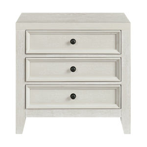 3 Drawer Nightstand With USB Charging Port