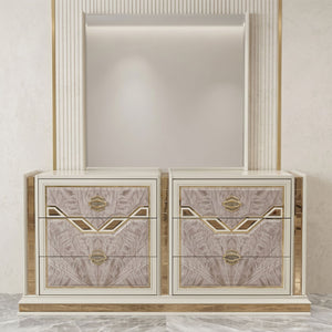 Omari - 6 Drawer Dresser - Beige
