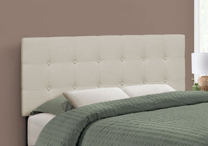 Full Size, Bed Headboard Only Upholstered, Transitional - Beige - Best Buy Furniture