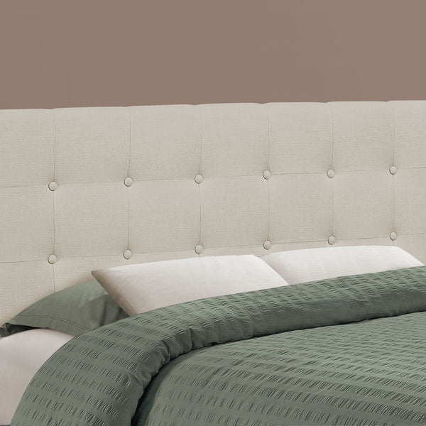 Full Size, Bed Headboard Only Upholstered, Transitional - Beige - Best Buy Furniture