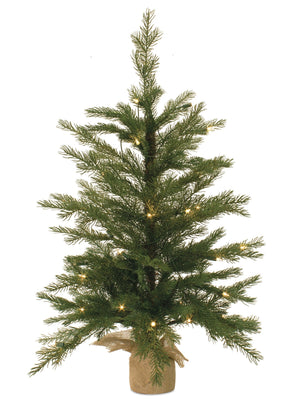 LED-Pine-Tree-with-Burlap-Bag-Base-3'H-Christmas-Decor
