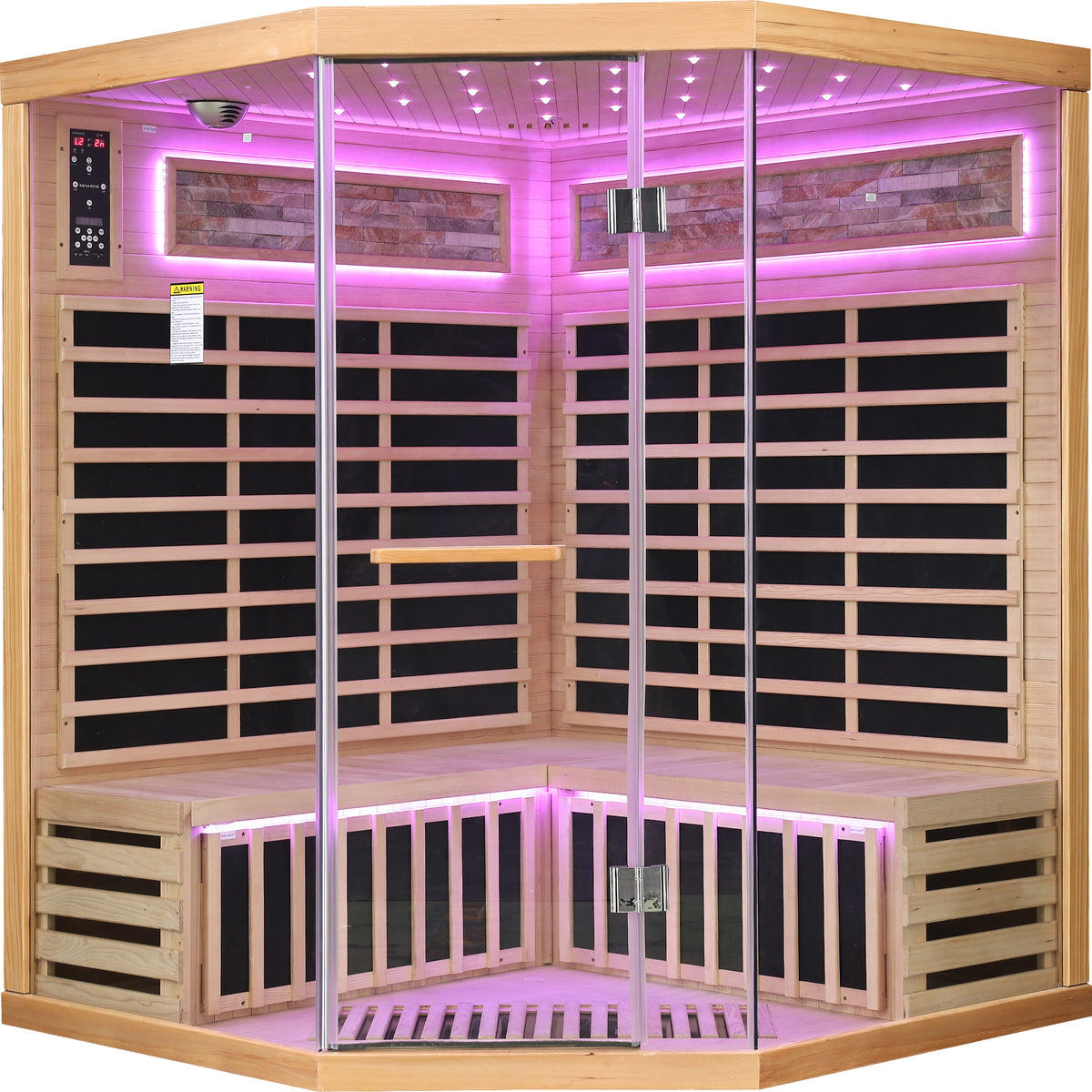 Family Style Pentagonal Sauna Room