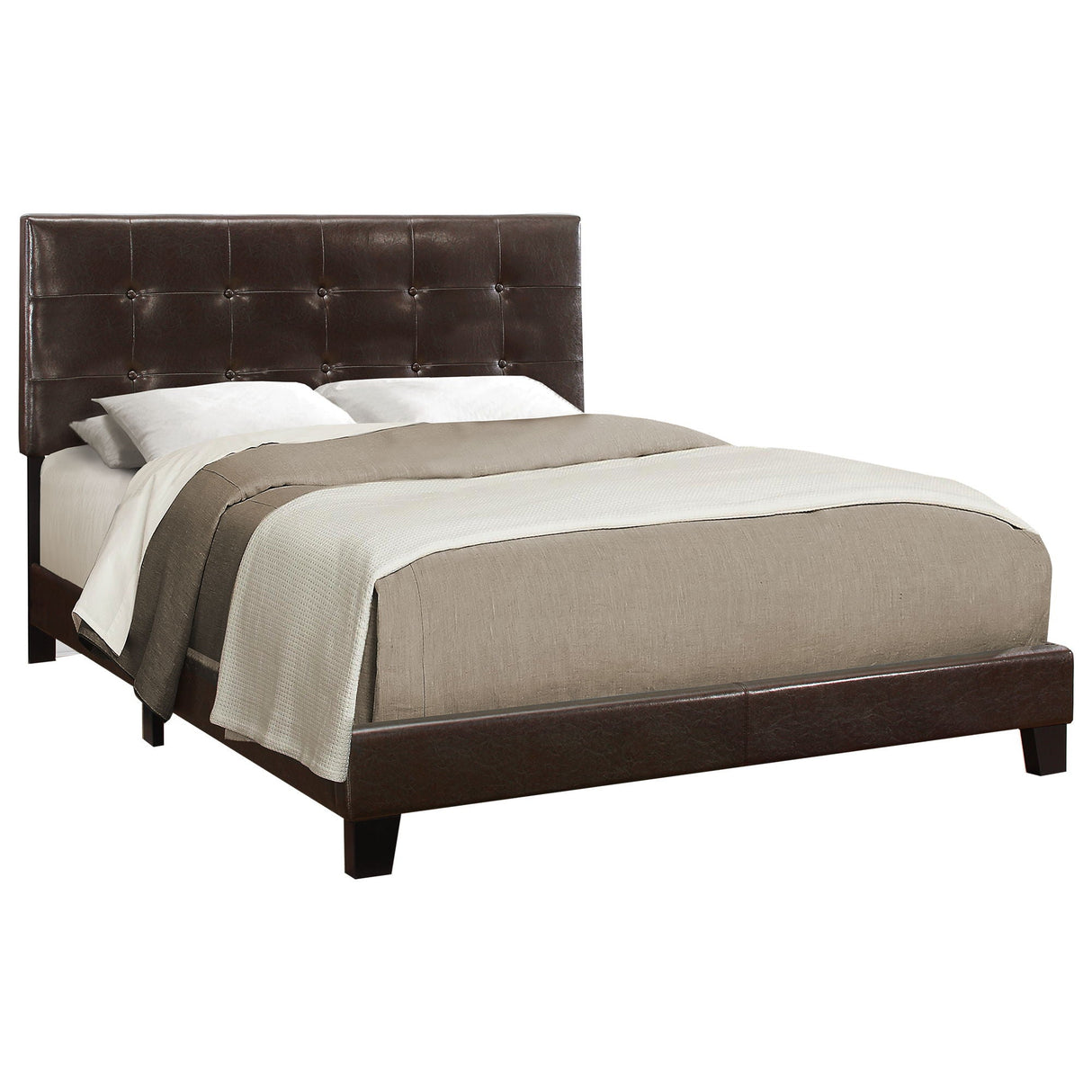 Bed, Upholstered, Frame Only, Transitional - Best Buy Furniture