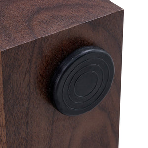Luxurious Wood Grain Coffee Table Elegant Design For Living Room - Walnut