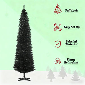 Pencil Christmas Tree with Sturdy Base