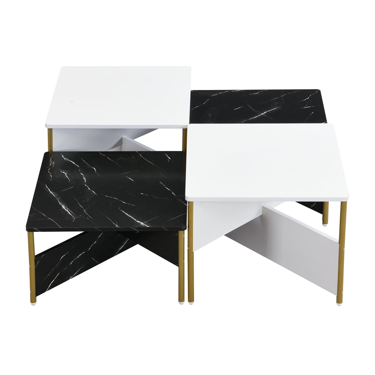 Modern Nesting Coffee Tables Set of 4