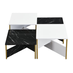 Modern Nesting Coffee Tables Set of 4