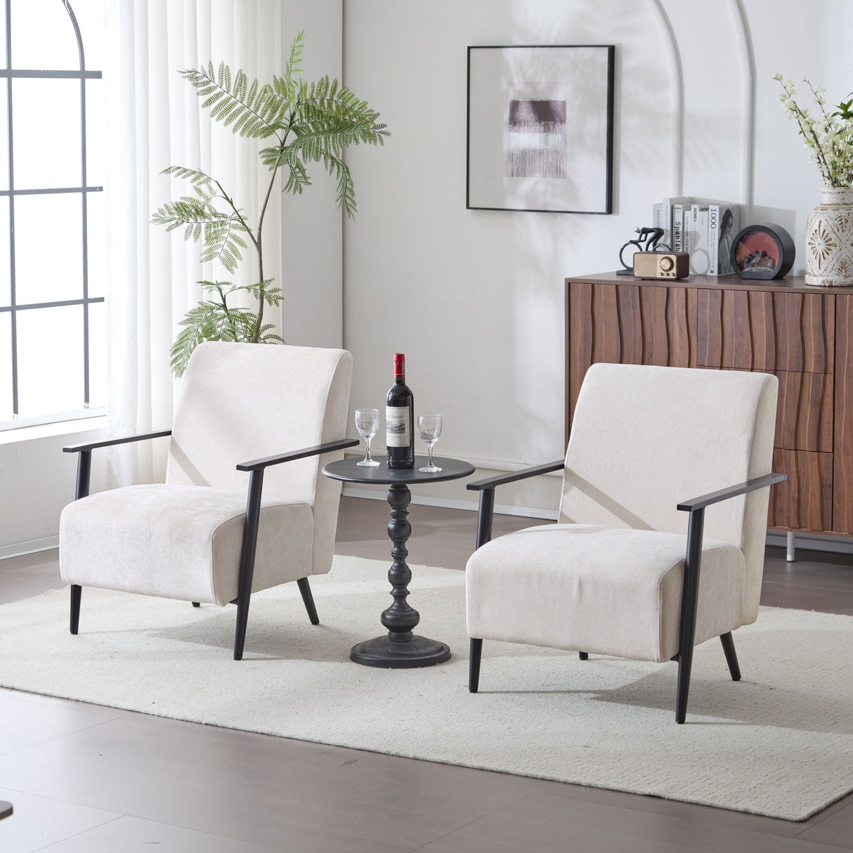 Modern Lounge Chair With Polyester Upholstery - Best Buy Furniture