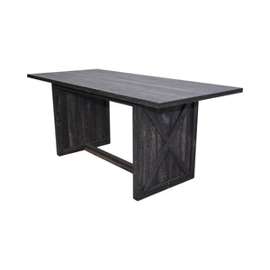 70.87" Farmhouse Large Dining Table for 6-8 People