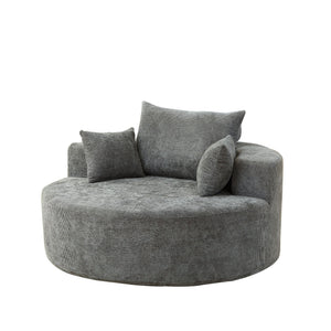 Single Sofa, Sleeper Chair For Living Room - Gray