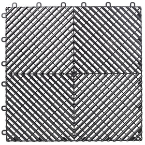25pcs Plastic Garage Floor Mats