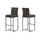 Outdoor Barstool With Hand Crafted Details (Set of 2) - Best Buy Furniture