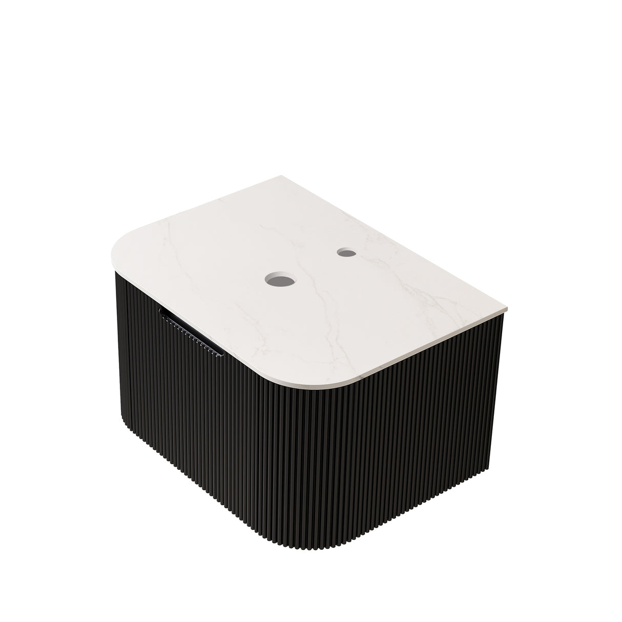 DINA 24'' Wall Mounted Plywood Cabinet with Carrara