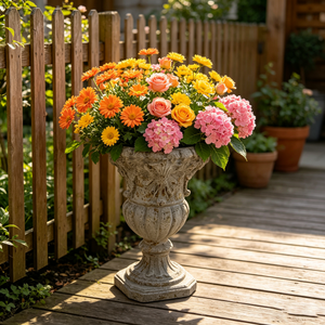 MGO Garden Planter in Rust