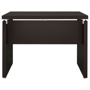 Extension Desk With Floating Top Design - Brown
