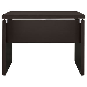 Extension Desk With Floating Top Design - Brown