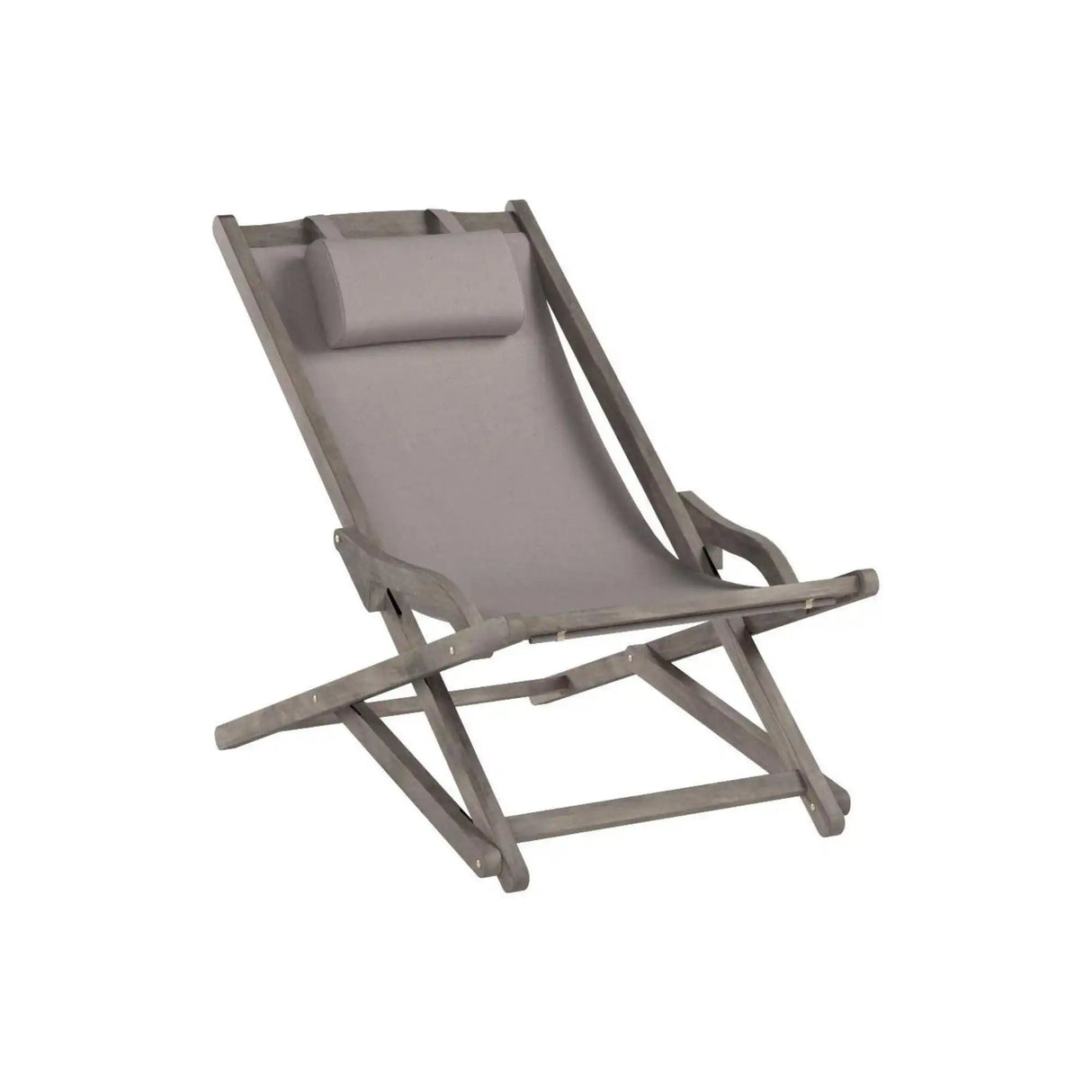 Arcadia - Outdoor Sling Chair With Pillow - Best Buy Furniture