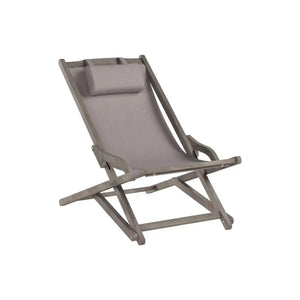 Arcadia - Outdoor Sling Chair With Pillow - Best Buy Furniture