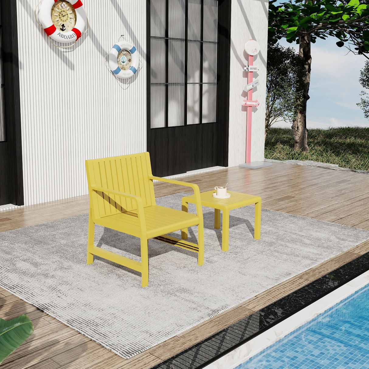 Waterproof Durable 2-Piece Outdoor Furniture Set