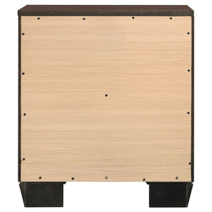 Copper - 2 Drawer Rectangular Nightstand