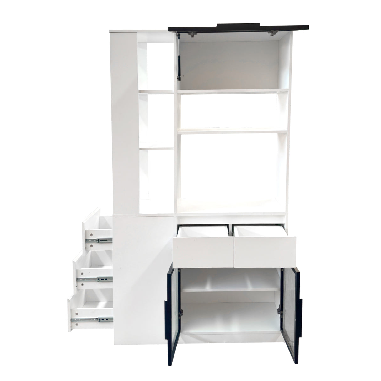 70.87"H Tall Storage Cabinet with Multi-functional Storage Space
