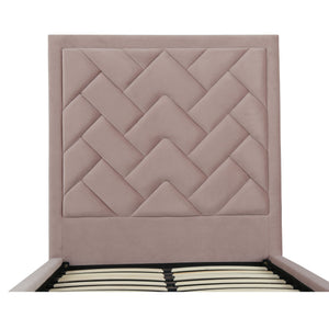 Crosby - Bed With Upholstered Headboard And Slats