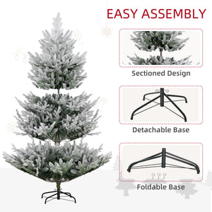 HOMCOM 6 Foot Artificial Christmas Tree