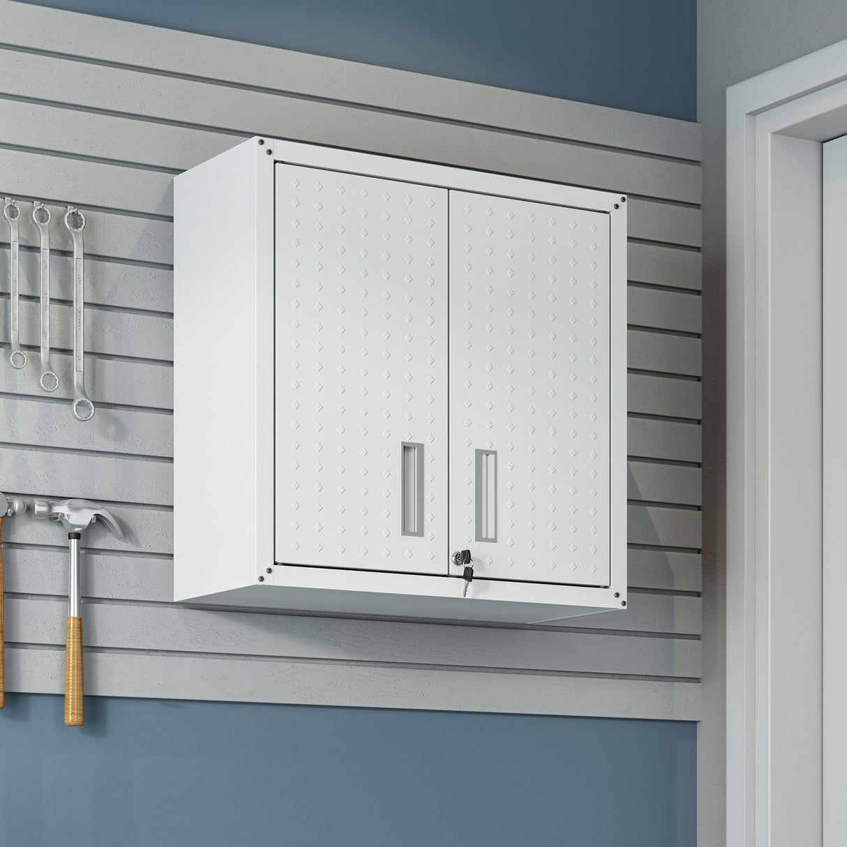 Fortress - Floating Garage Cabinet