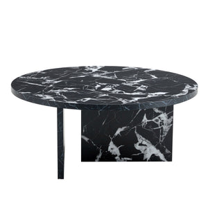 Versatile Round Coffee Table For Various Interior Styles