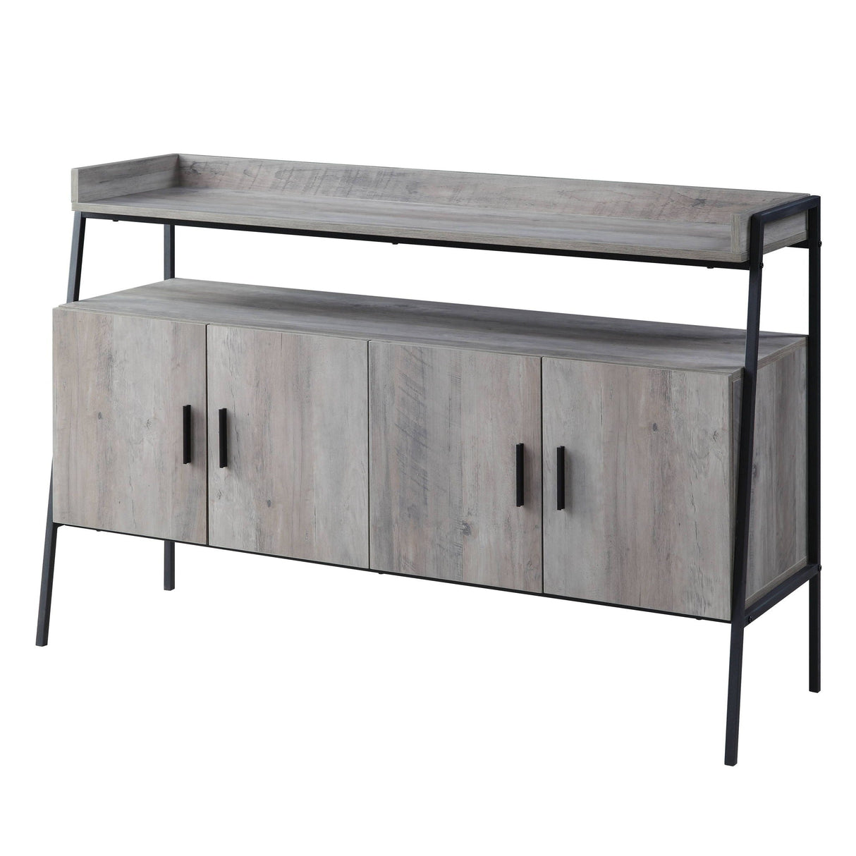 Samiya - TV Stand - Gray - Best Buy Furniture