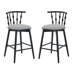 Doria Indoor Wooden Barstool