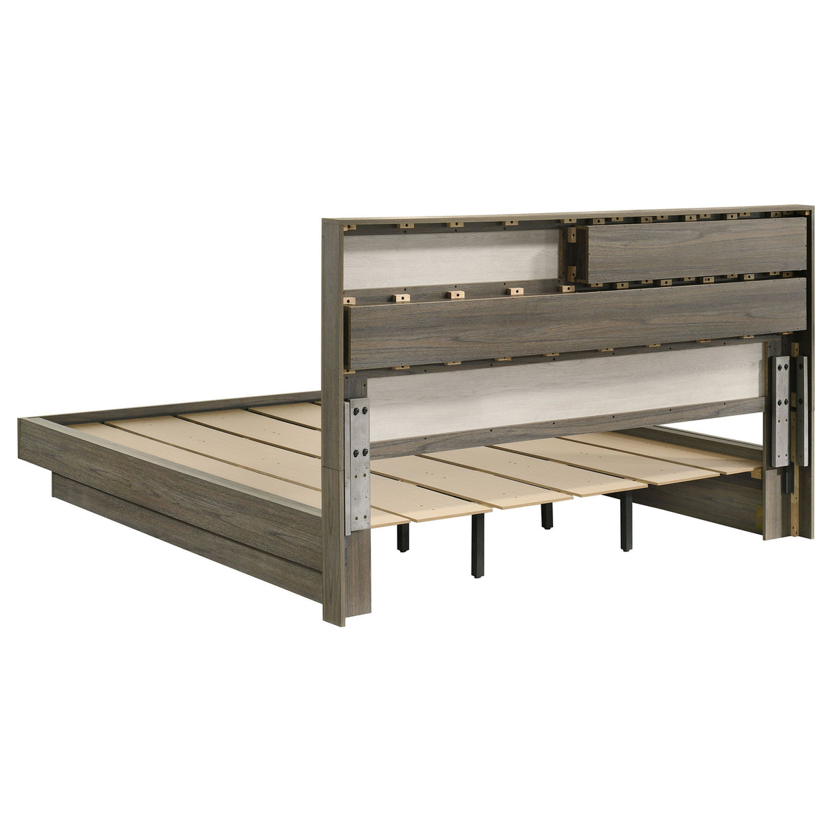 Edmondson - Bookcase Headboard Bed