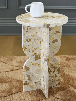 Treygan - Accent Table - Beige - Best Buy Furniture