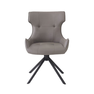 Damita - Side Chair With Swivel (Set of 2) - Camel