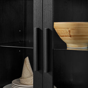 High Arched Storage Cabinet with LED Light