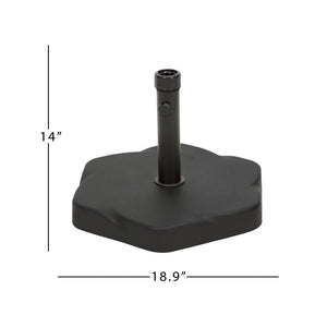 Umbrella Base With Hexagonal Shape - Black - Best Buy Furniture
