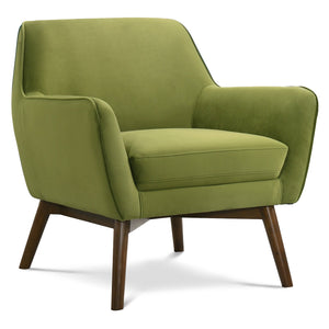 Panom Pistacho Velvet Accent Chair